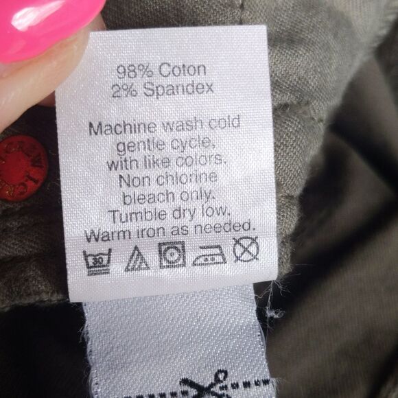 J. Crew Toothpick olive green khaki skinny ankle pants 29 - Picture 8 of 10